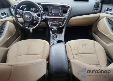 2015 Kia Optima Hybrid из США, поврежденный, VIN KNAGM4AD7F5077341